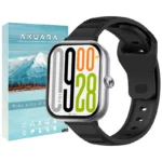 بند ساعت آکوآرا مدل PGS bk مناسب برای ساعت هوشمند شیائومی Redmi Watch 5 41mm