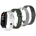 بند آکوآرا مدل Hawkul Set مناسب برای مچ بند هوشمند شیائومی Mi Band 10 مجموعه چهار عددی