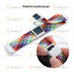 بند آلتیمیت شیلد مدل Braided Magnet TW مناسب برای ساعت هوشمند ایمیکی TG1 22mm - Image 6
