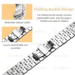 بند آلتیمیت شیلد مدل 7Row SLV 2C BTN مناسب برای ساعت هوشمند سامسونگ Galaxy Watch 6 40mm - Image 9