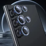 محافظ لنز دوربین رینگی هاپلایت مدل Glittery HL مناسب برای گوشی موبایل سامسونگ Galaxy S24 Ultra - Image 18