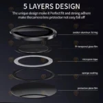محافظ لنز دوربین فلزی آلتیمیت شیلد مدل Ring UL مناسب برای گوشی موبایل سامسونگ Galaxy S25 FE - Image 3
