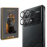 محافظ لنز دوربین رینگی هاپلایت مدل Ring Protector HL مناسب برای گوشی موبایل شیائومی Poco F6 Pro