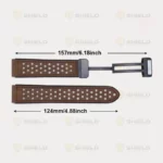 بند آلتیمیت شیلد مدل Dot Leather Magnet TW مناسب برای ساعت هوشمند گلوریمی GX Sport 22mm - Image 9