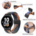 بند آلتیمیت شیلد مدل Braided Magsolo Mix مناسب برای ساعت هوشمند سامسونگ Galaxy Watch 6 Classic 47mm - Image 5