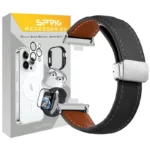 بند اسپریگ مدل Leather Magnet Special مناسب برای ساعت هوشمند شیائومی Mi band 9 Pro - Image 8