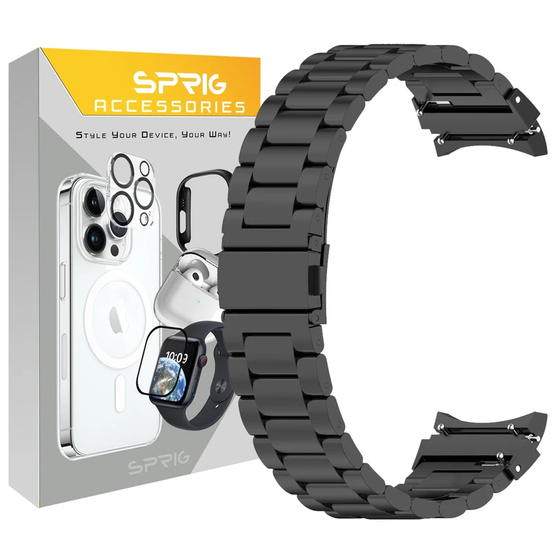 9b87bb438608b3efae79301aef140197d523f7d9_1754979979.webp بند اسپریگ مدل 3BeadFit مناسب برای ساعت هوشمند Galaxy Watch 4 classic 42mm / 4 classic 46mm - Image 1