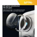 محافظ لنز دوربین اسپریگ مدل Ring metal-Super High quality مناسب برای گوشی موبایل اپل Iphone 17 - Image 9