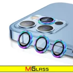 محافظ لنز دوربین ام‌گلس مدل Ring Metal مناسب برای گوشی موبایل اپل Iphone 13 / 13 Mini - Image 7