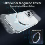 کاور شیپ مدل Clear-Magsafe-SH مناسب برای گوشی موبایل اپل Iphone 15 - Image 4