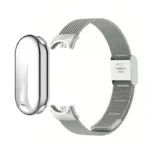 بند آکوآرا مدل Milanese SG GRDS مناسب برای مچ بند هوشمند شیائومی Mi Band 9 به همراه کاور - Image 12