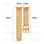 بند آلتیمیت شیلد مدل Nk Silic مناسب برای ساعت هوشمند سامسونگ Galaxy FIT 3 30mm - Image 8