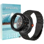 بند آکوآرا مدل 3Bead GRDH مناسب برای ساعت هوشمند سامسونگ Galaxy Watch 8 40mm/44mm/Classic 46mm به همراه کاور