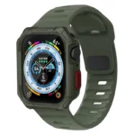 بند اسپریگ مدل Hexa Spig مناسب برای اپل واچ 45 میلی متری سری 7/8/9 به همراه کاور