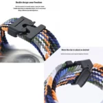 بند آکوآرا مدل Woven Parachute مناسب برای ساعت هوشمند میبرو Lite / Color / C2 / Air 20mm - Image 9