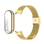 بند آکوآرا مدل Milanese SG GRDS مناسب برای مچ بند هوشمند شیائومی Mi Band 9 به همراه کاور - Image 11