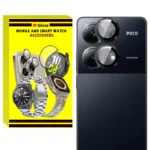 محافظ لنز دوربین فلزی ام‌گلس مدل RNG MTL MG مناسب برای گوشی موبایل شیائومی Poco M6 Pro 4G