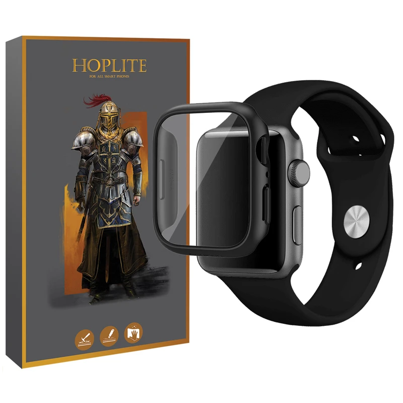 ac78788624786d194b8677f9316fb4fcfe963d92_1716273708.webp بند هاپلایت مدل Soft-Guard-HL مناسب برای اپل واچ Series SE 2022 Aluminum Case 44mm / SE 2021 Aluminum Case 44mm / Series 5 44mm / Series 6 44mm / SE 44mm به همراه کاور - Image 1