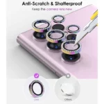 محافظ لنز دوربین هاپلایت مدل Diamond Protector HL مناسب برای گوشی موبایل سامسونگ Galaxy S25 Ultra - Image 9