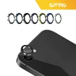 محافظ لنز دوربین فلزی اسپریگ مدل Ring metal مناسب برای گوشی موبایل اپل Iphone 16E - Image 4