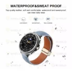 بند آلتیمیت شیلد مدل Leather Mag NV8 BK مناسب برای ساعت هوشمند سامسونگ Galaxy Watch 8 Classic 46mm - Image 4