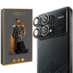 محافظ لنز دوربین رینگی هاپلایت مدل Diamond Protector HL مناسب برای گوشی موبایل شیائومی Poco F6 Pro