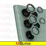 محافظ لنز دوربین ام‌گلس مدل Diamond Metal Ring مناسب برای گوشی موبایل سامسونگ Galaxy S22 Ultra - Image 6