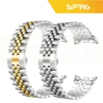 بند اسپریگ مدل 5Bead DualC-SLV W8 مناسب برای ساعت هوشمند سامسونگ Galaxy Watch 8 40mm / 8 44mm / 8 Classic 46mm - Image 3