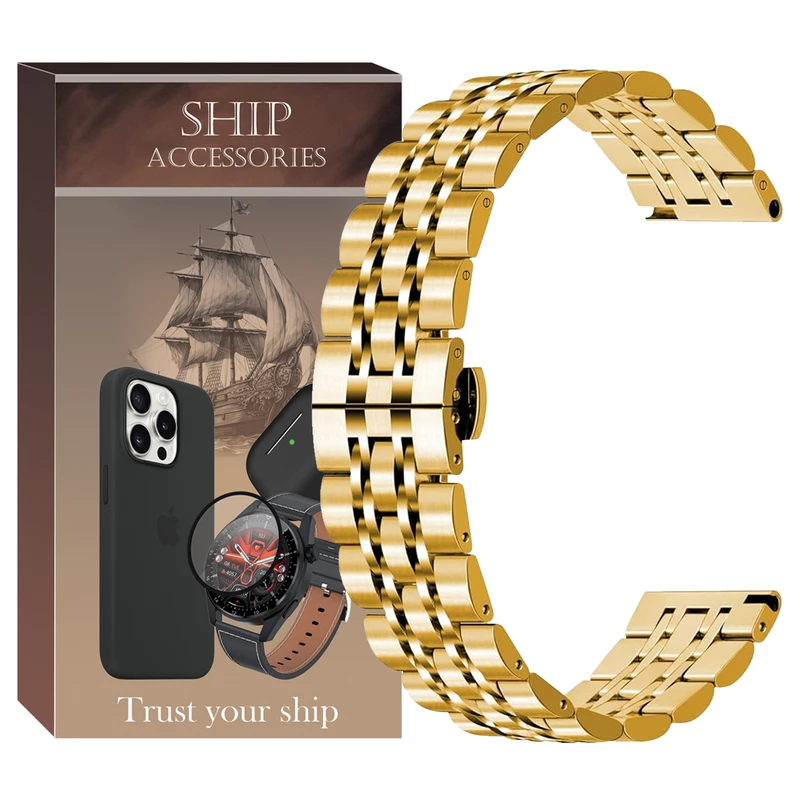 b20550e326ff99cdde154399e4103b29be18dd71_1714994908.webp بند شیپ مدل 7Row-SH-TW مناسب برای ساعت هوشمند شیائومی S1 / S1 Active / S2 / Mi Watch XMWTCL02 / Mi Watch Color 2 / Mi Watch Color - Image 1