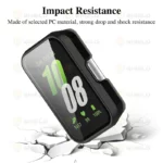 بند آلتیمیت شیلد مدل Silicone GK GRD BK مناسب برای ساعت هوشمند سامسونگ Galaxy FIT 3 30mm به همراه کاور - Image 10