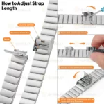 بند آلتیمیت شیلد مدل Link GK مناسب برای ساعت هوشمند شیائومی Mi Band 10 12mm - Image 4