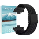 بند ساعت آکوآرا مدل Woven bk مناسب برای ساعت هوشمند شیائومی Mi band 9 Pro 30mm - Image 8