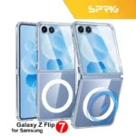 کاور اسپریگ مدل Clear Magsafe مناسب برای گوشی موبایل سامسونگ Galaxy Z Flip 7 - Image 4