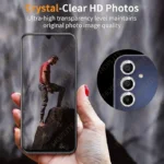 محافظ لنز دوربین رینگی هاپلایت مدل Ring-Diamond-HL مناسب برای گوشی موبایل سامسونگ Galaxy A55 - Image 4