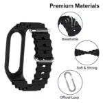 بند پلاس مدل Ocean PL مناسب برای ساعت هوشمند شیائومی Mi band 3/4/5 - Image 3