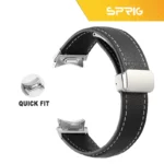 بند اسپریگ مدل Leather Mag ORG مناسب برای ساعت هوشمند سامسونگ Galaxy Watch 4/5/6/7/FE size 40/43/44/46/47mm - Image 6