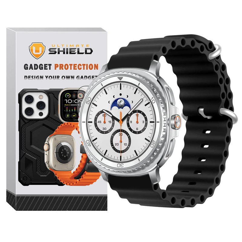c585cba4fa71ca98b59084741ced6c8e1f33687e_1758005795-1.webp بند آلتیمیت شیلد مدل Ocean NV8 SL مناسب برای ساعت هوشمند سامسونگ Galaxy Watch 8 Classic 46mm - Image 1