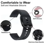 بند آکوآرا مدل Silicone SG AK مناسب برای ساعت هوشمند شیائومی Redmi Watch 5 Active / Redmi Watch 5 Lite 22mm - Image 9