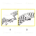 بند آلتیمیت شیلد مدل 5Row BTN مناسب برای ساعت هوشمند سامسونگ Galaxy Watch 6 40mm - Image 7