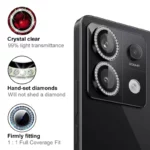 محافظ لنز دوربین رینگی هاپلایت مدل Diamond Protector HL مناسب برای گوشی موبایل شیائومی Redmi Note 13 Pro 5G - Image 4