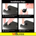 محافظ لنز دوربین ام‌گلس مدل Ring Metal مناسب برای گوشی موبایل اپل Iphone 13 / 13 Mini - Image 5