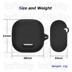 کاور اینفینیتی مدل Silicone-IN مناسب برای کیس هدفون بی سیم انکر Liberty 4 NC - Image 7