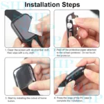 کاور شیپ مدل GUARD-SH مناسب برای اپل واچ Series 1 Aluminum 38 / Series 2 38mm / Series 3 38mm - Image 7