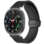 بند اسپریگ مدل Magnetic Soft Leather W8 مناسب برای ساعت هوشمند سامسونگ Galaxy Watch 8 40mm / 8 44mm
