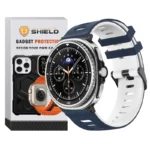 بند آلتیمیت شیلد مدل Hike NV8 BK مناسب برای ساعت هوشمند سامسونگ Galaxy Watch 8 40mm / Galaxy Watch 8 44mm / Galaxy Watch 8 Classic 46mm