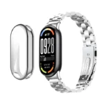 بند آکوآرا مدل 3Bead GRDS مناسب برای مچ بند هوشمند شیائومی Mi Band 10 به همراه کاور - Image 6