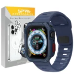 بند اسپریگ مدل Hexa Spig مناسب برای اپل واچ 45 میلی متری سری 7/8/9 به همراه کاور - Image 14