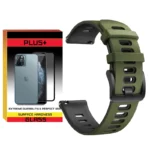 بند پلاس مدل Hike PL مناسب برای ساعت هوشمند سامسونگ Galaxy Watch 4/5/6/7/FE سایز 40/43/44/46/47 میلی متری