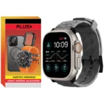 بند پلاس مدل Rhombus Black PL مناسب برای ساعت هوشمند ویرفیت HK8 Pro max / HK9 Ultra 2 / T900 ultra