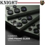 محافظ لنز دوربین نایت مدل Ring Metal مناسب برای گوشی موبایل سامسونگ Galaxy S22 Ultra - Image 2